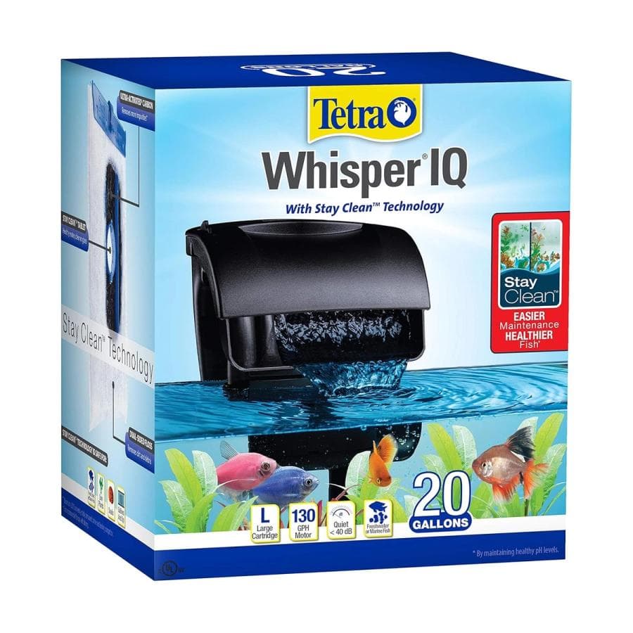 Tetra Whisper IQ 20 Power Filter at Sea Cave Inc.