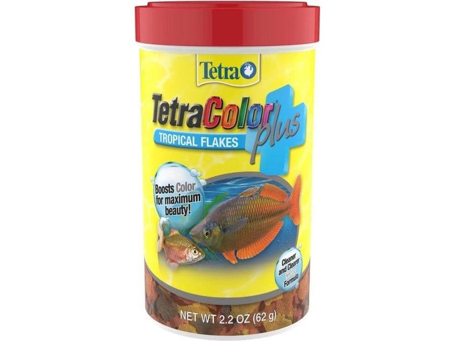 Tetra TetraColor Plus Tropical Flakes (2.2 oz) at Sea Cave Inc.