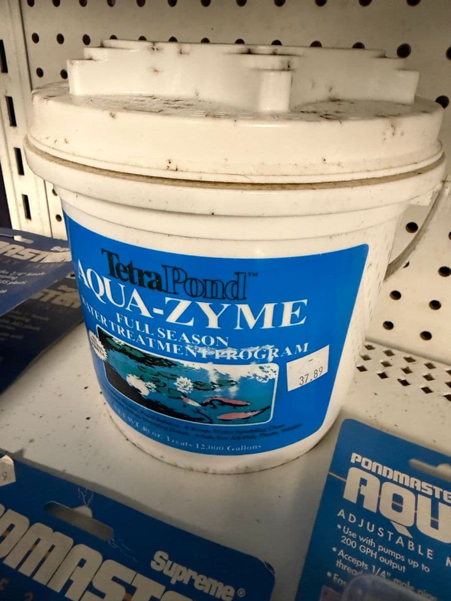 TetraPond Aqua-Zyme Water Treatment (40 oz) at Sea Cave Inc.