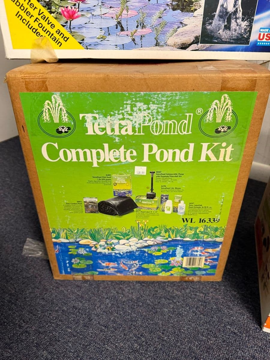 TetraPond Complete Pond Kit at Sea Cave Inc.