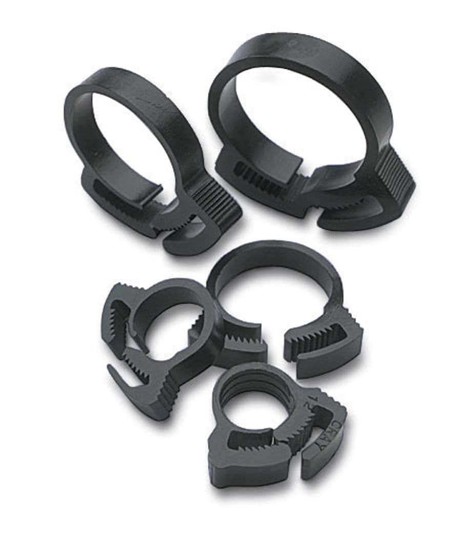 Two Little Fishies Hose Clamps 3/4" (6-pk) at Sea Cave Inc.