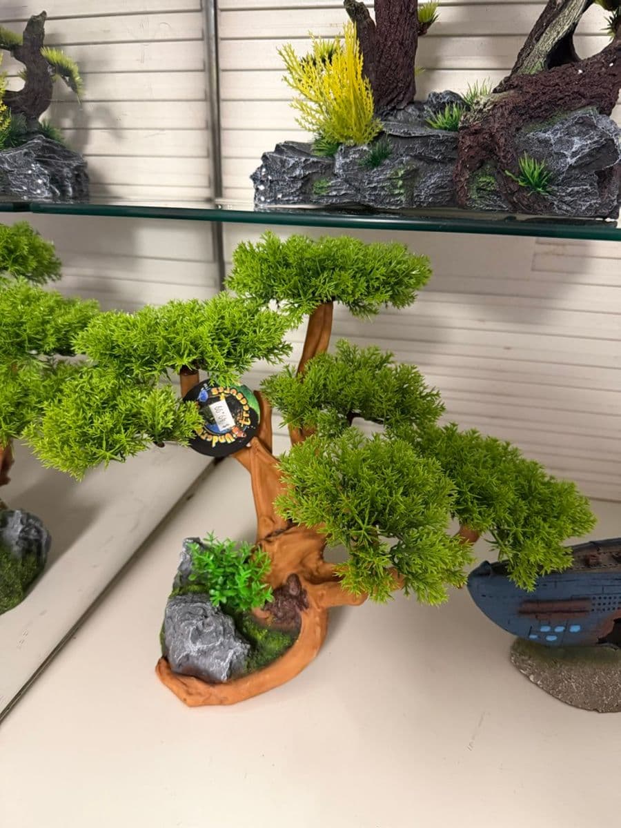 Underwater Treasures Artificial Bonsai Tree at Sea Cave Inc.