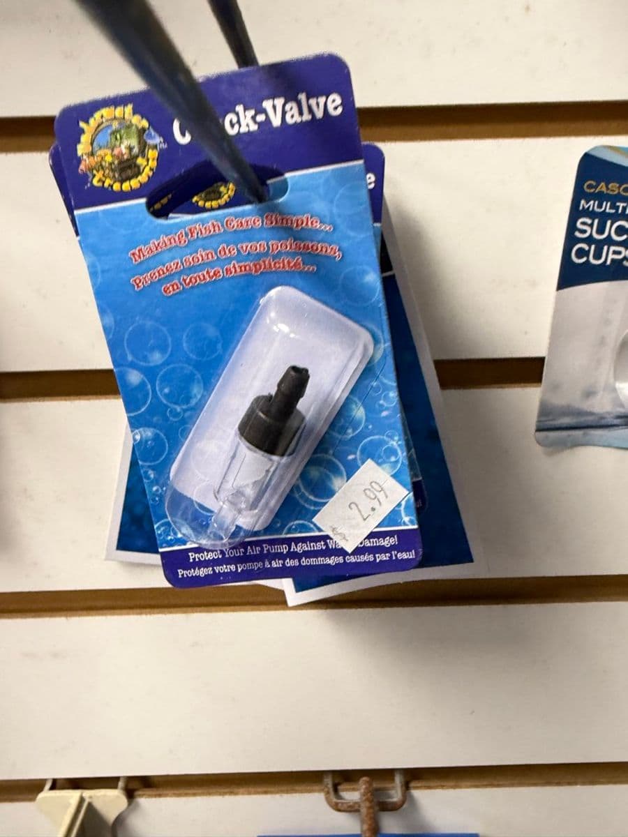 Underwater Treasures Check Valve at Sea Cave Inc.