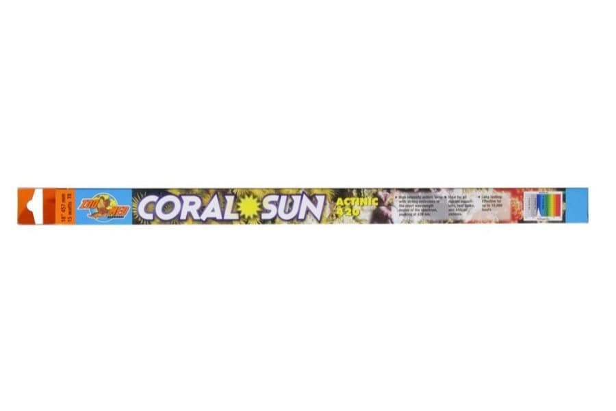 Zoo Med Coral Sun 15" Fluorescent Bulb at Sea Cave Inc.