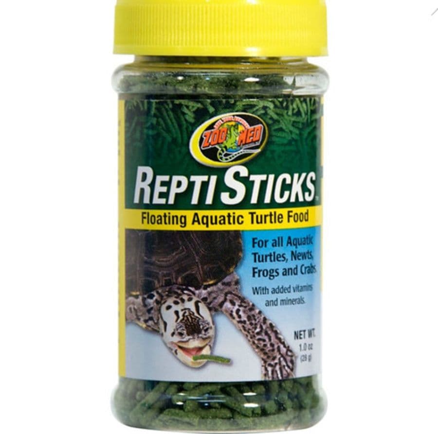 Zoo Med ReptiSticks Turtle Food (1.0 oz) at Sea Cave Inc.